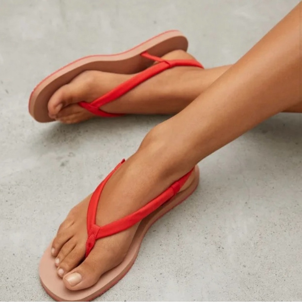 NWT Everlane Red Strap Sandals
